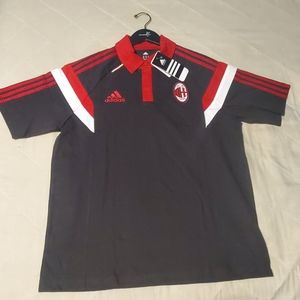 BNWT Adidas AC Milan polo shirt